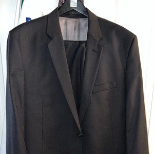 Calvin Klein Suit Jacket XXL and Pants 38x32 Black